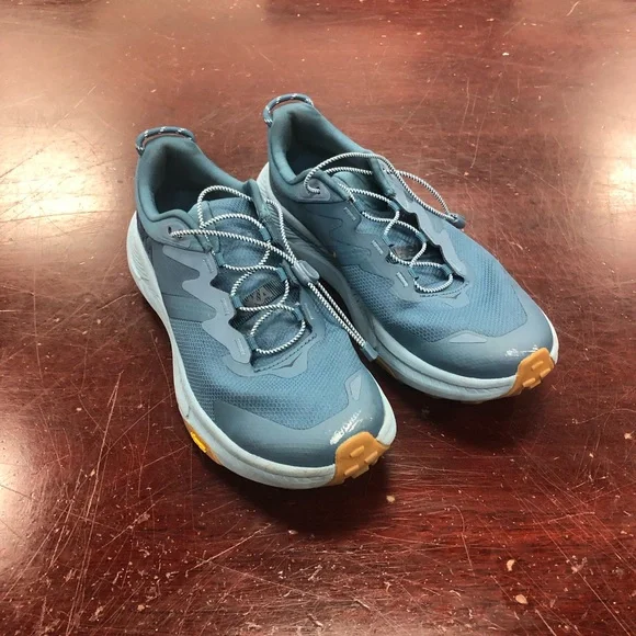 Hoka Transport Blue Sneakers with Gray Details - Picture 1 of 10